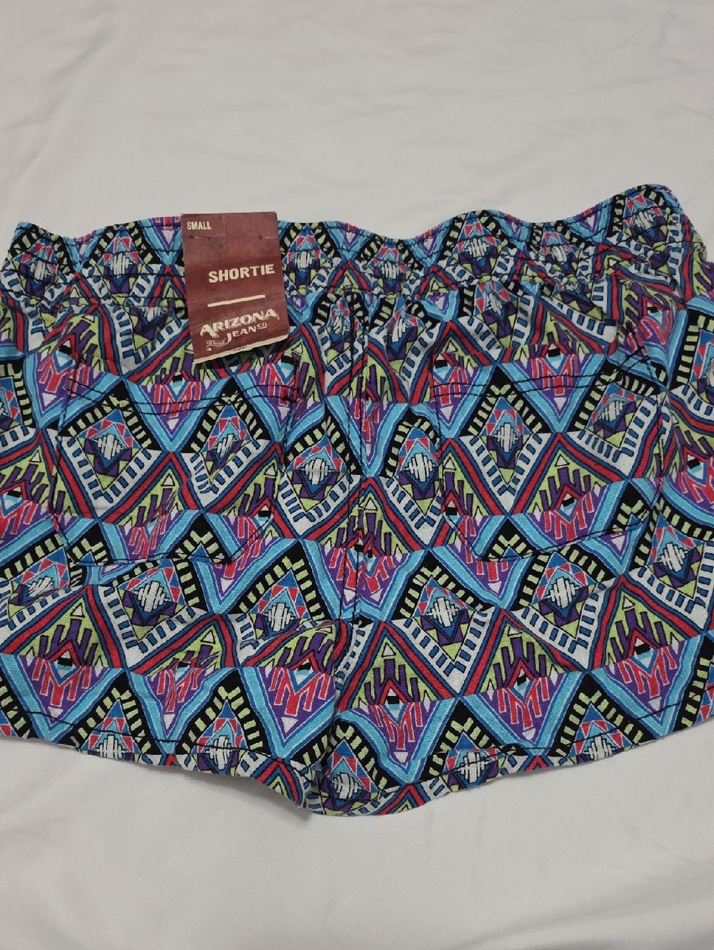 Arizona Jean Company Geometric Shorts Juniors Size Small - Picture 5 of 5